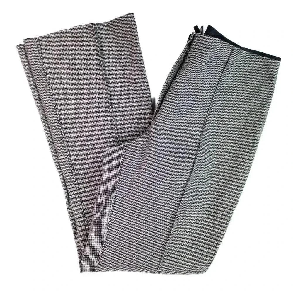 Helmut Lang Check Wool Dress Pants 8
